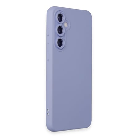 Galaxy S23 FE Kılıf Nano içi Kadife Silikon - Lila