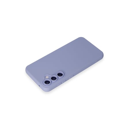 Galaxy S23 FE Kılıf Nano içi Kadife Silikon - Lila