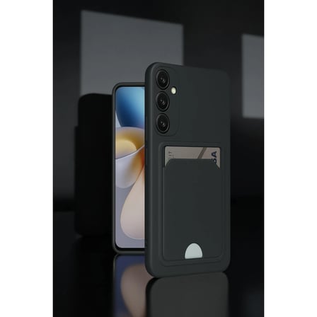 Galaxy S24 Plus Kelvin Kartvizitli Silikon - Lila