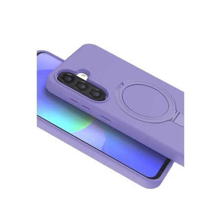 Galaxy A36 Regal Magsafe Standlı Kapak - Lila