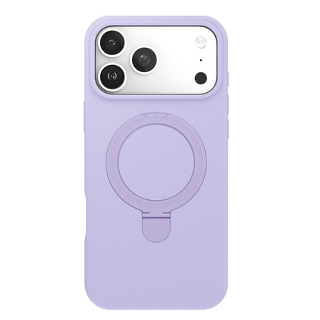 iPhone 17 Pro Max Regal Magsafe Standlı Kapak - Lila