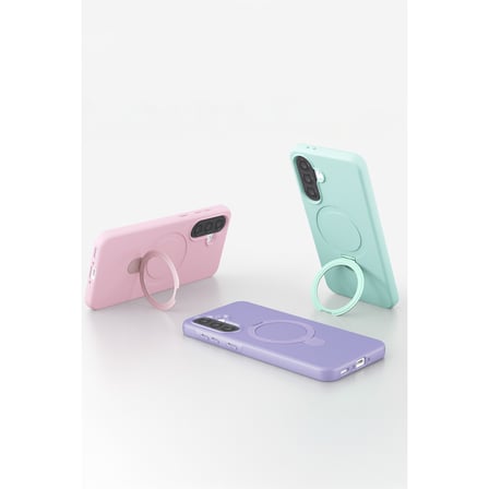 Galaxy A37 5G Regal Magsafe Standlı Kapak - Lila