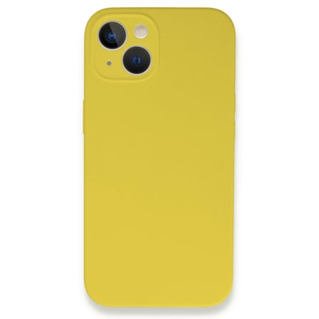 iPhone 13 Mini Kılıf Lansman Legant Silikon - Sarı