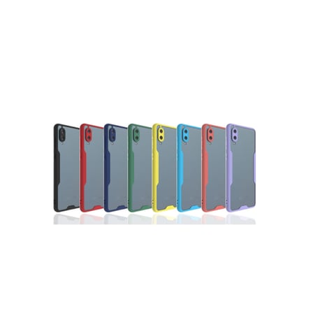 Galaxy A02 Kılıf Platin Silikon - Sarı