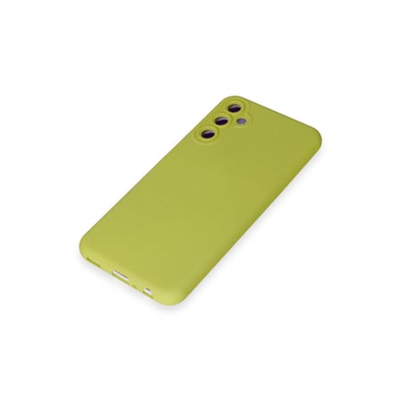 Galaxy M34 5G Kılıf Nano içi Kadife Silikon - Sarı
