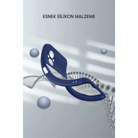 Poco M5 Kılıf Platin Silikon - Sarı