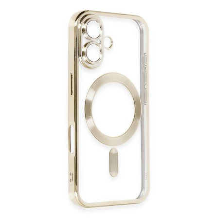 iPhone 16 Kılıf Kross Magneticsafe Kapak - Gold