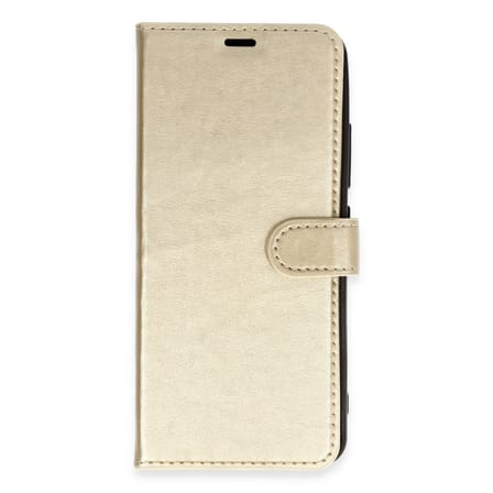 Redmi 9A Kılıf Trend S Plus Kapaklı Kılıf - Gold
