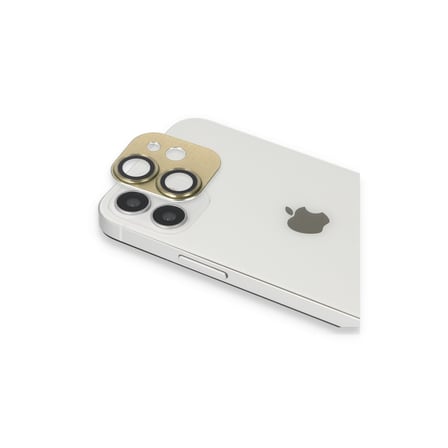 iPhone 11 Pers Alüminyum Kamera Lens - Gold