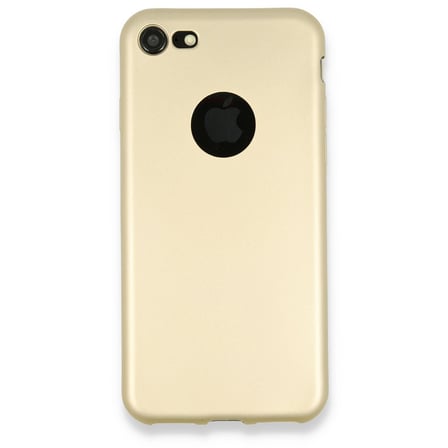 iPhone 7 Kılıf First Silikon - Gold