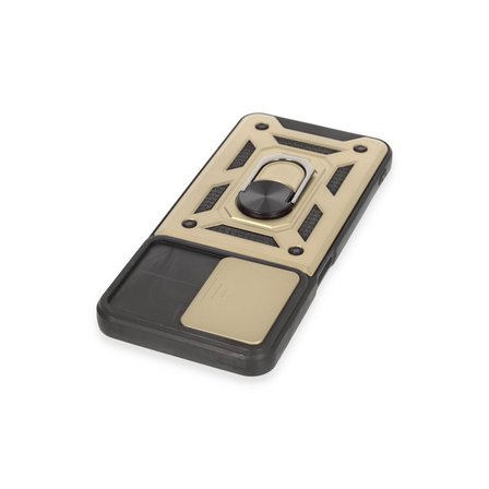 C35 Kılıf Pars Lens Yüzüklü Silikon - Gold