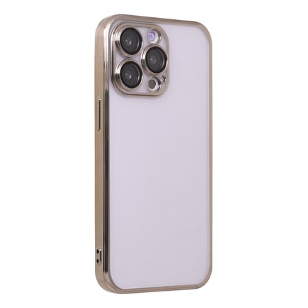 iPhone 14 Pro Max Kılıf Razer Lensli Silikon - Gold