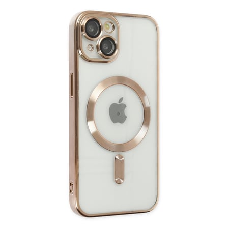 iPhone 14 Kılıf Kross Magneticsafe Kapak - Gold