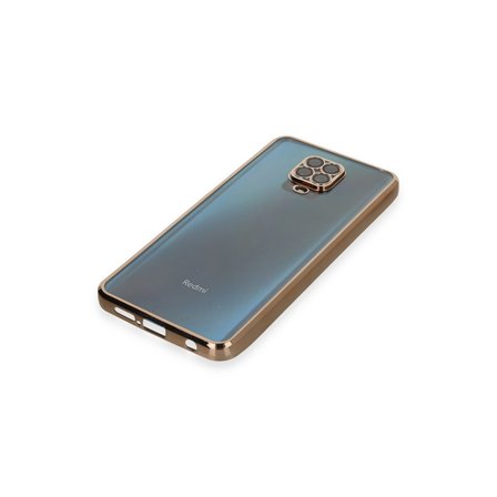 Note 9 Pro Kılıf Razer Lensli Silikon - Gold