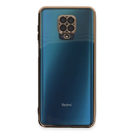 Note 9 Pro Kılıf Razer Lensli Silikon - Gold