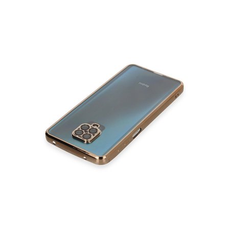 Note 9 Pro Kılıf Razer Lensli Silikon - Gold