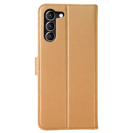 Galaxy S23 Plus Trend S Plus Kapaklı Kılıf - Gold
