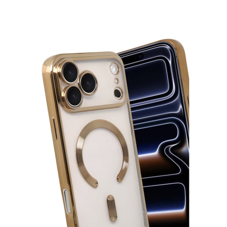 iPhone 17 Pro Max Kross Magneticsafe Kapak - Gold