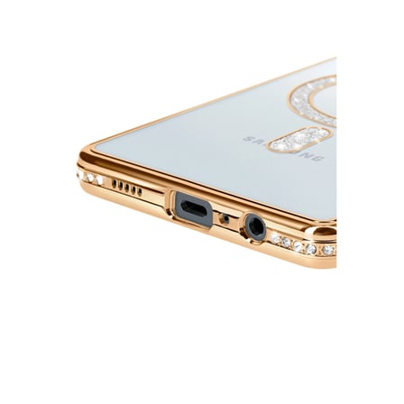 Galaxy A06 Joke Simli Magneticsafe Kılıf - Gold