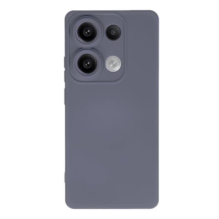 Note 13 Pro 4G Kılıf Nano içi Kadife Silikon - Gri