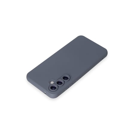 Galaxy S24 Kılıf Nano içi Kadife Silikon - Gri