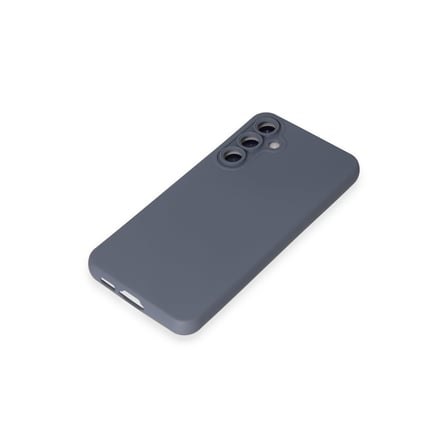 Galaxy S24 Kılıf Nano içi Kadife Silikon - Gri