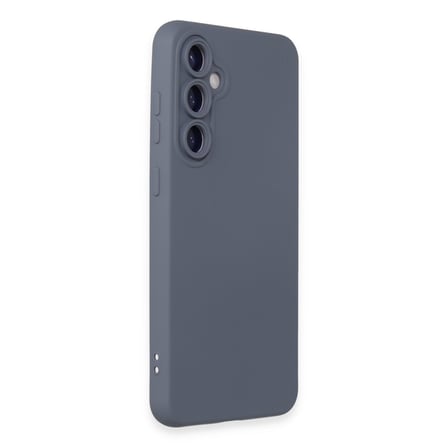 Galaxy S24 Kılıf Nano içi Kadife Silikon - Gri