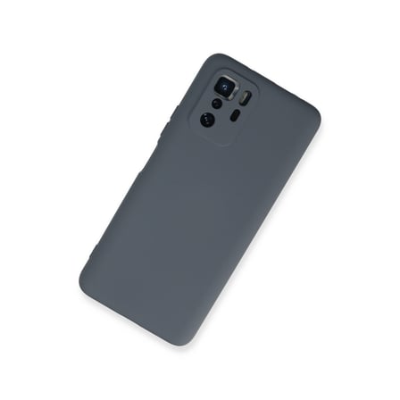 Poco X3 GT Kılıf Nano içi Kadife Silikon - Gri