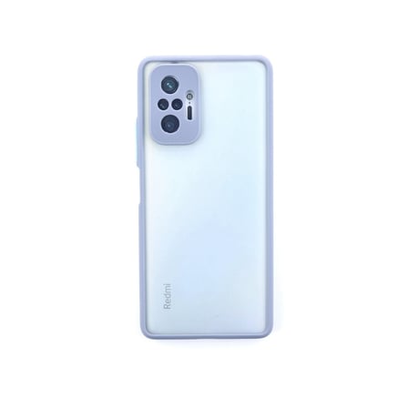 Redmi Note 10 Pro Kılıf Montreal Silikon Kapak - Gri
