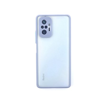 Erdo Ticaret Xiaomi Redmi Note 10 Pro Kılıfı Silikon Gri Arka Kılıf