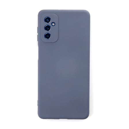 Galaxy M52 5G Kılıf Nano içi Kadife Silikon - Gri