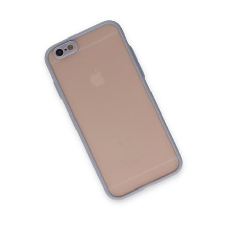 iPhone 6 Kılıf Montreal Silikon Kapak - Gri