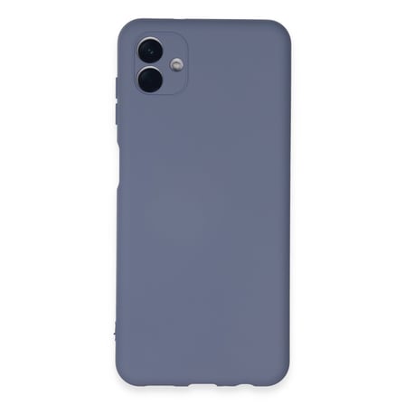 Galaxy A04E Kılıf Nano içi Kadife Silikon - Gri