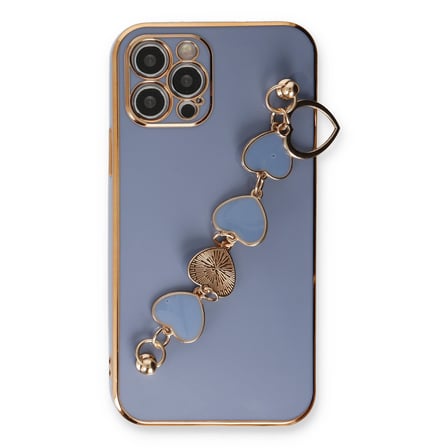 iPhone 12 Pro Max Kılıf Esila Silikon - Gri