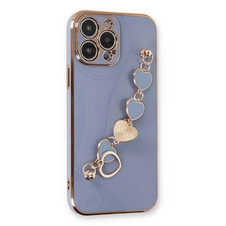 iPhone 13 Pro Max Kılıf Esila Silikon - Gri