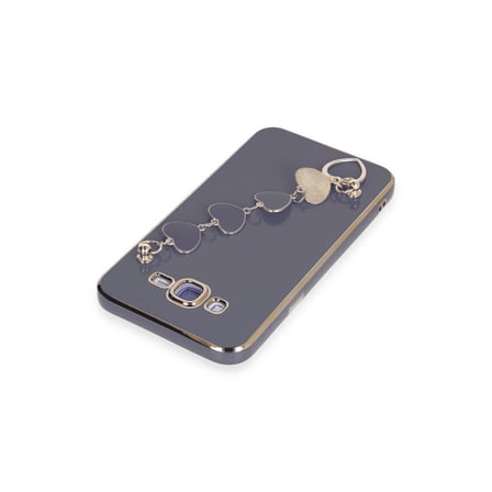 Galaxy J7 Kılıf Esila Silikon - Gri