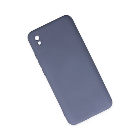 Redmi 9A Kılıf Nano içi Kadife Silikon - Gri