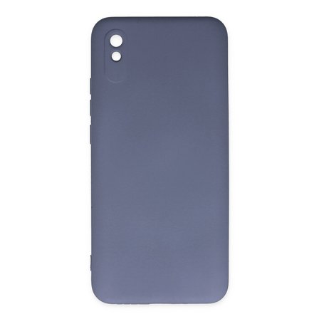 Redmi 9A Kılıf Nano içi Kadife Silikon - Gri