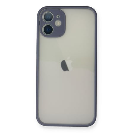 iPhone 11 Pro Max Kılıf Montreal Silikon Kapak - Gri