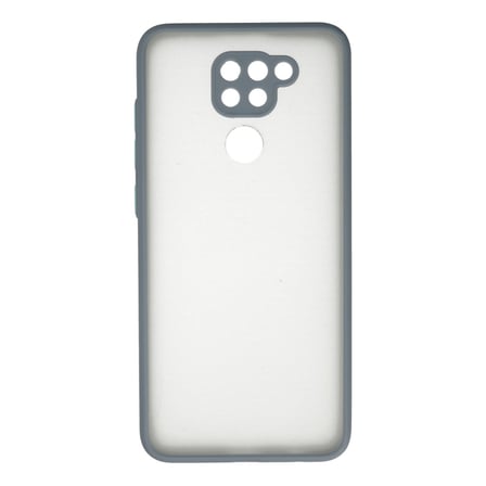 Redmi Note 9 Kılıf Montreal Silikon Kapak - Gri