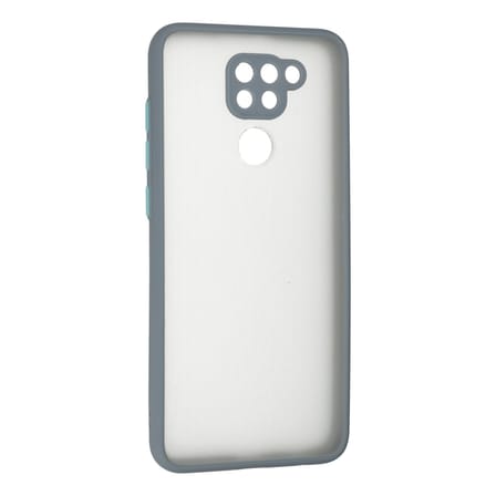 Note 9 Kılıf Montreal Silikon Kapak - Gri