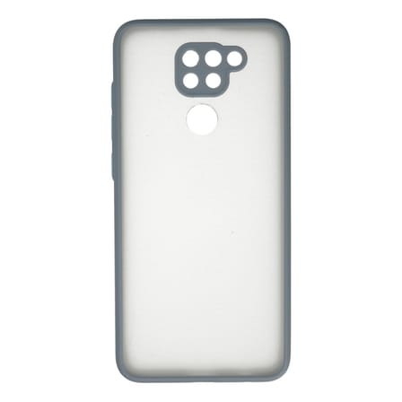 Note 9 Kılıf Montreal Silikon Kapak - Gri