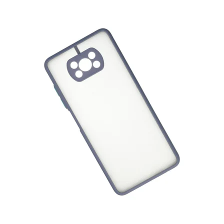 Pocophone X3 Kılıf Montreal Silikon Kapak - Gri