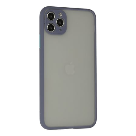 iPhone 12 Pro Max Kılıf Montreal Silikon Kapak - Gri