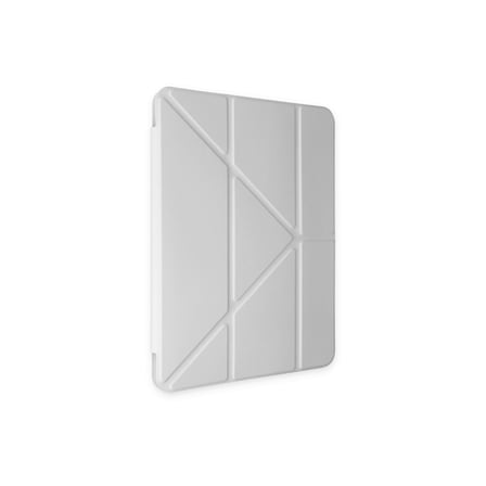 iPad 10.2 (8.nesil) Kılıf Kalemlikli Mars Tablet Kılıfı - Gri