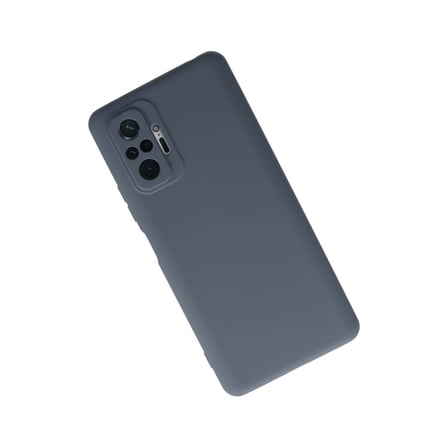 Redmi Note 10 Pro Kılıf Nano içi Kadife Silikon - Gri