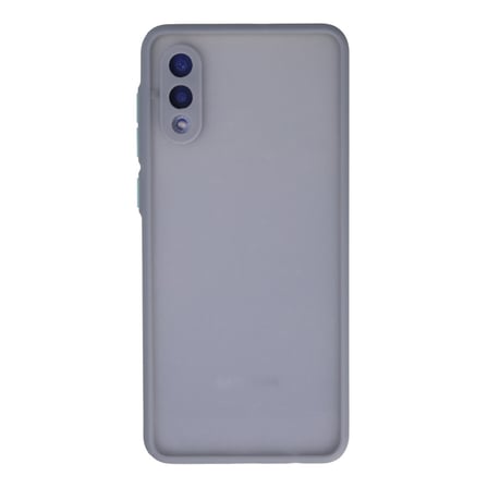 Galaxy A02 Kılıf Montreal Silikon Kapak - Gri