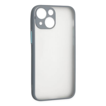 Erdo Ticaret Apple iPhone 15 Plus Silikon Kılıf Gri