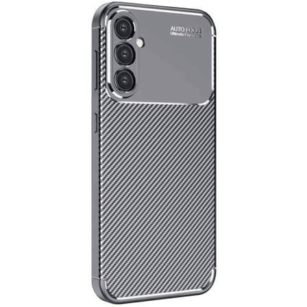 Galaxy A16 5G Kılıf Auto Focus Karbon Kapak - Gri
