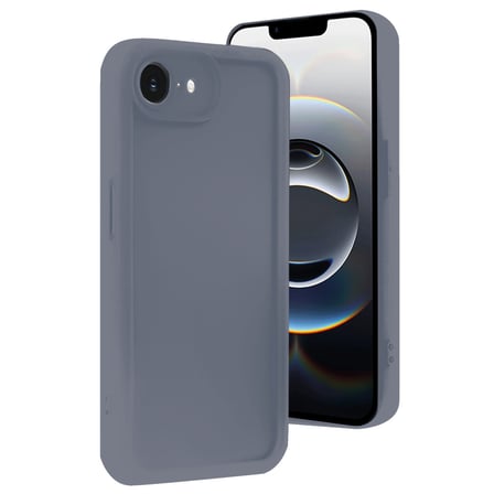 Apple iPhone 16E Uyumlu Kılıf Viera Silikon - Gri
